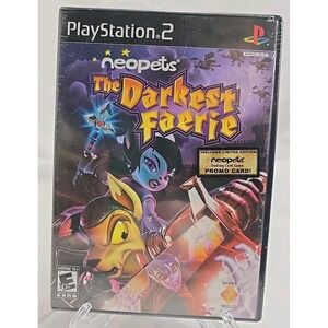 Neopets: The Darkest Faerie (Sony PlayStation 2, 2005) NEW SEALED Factory Sealed